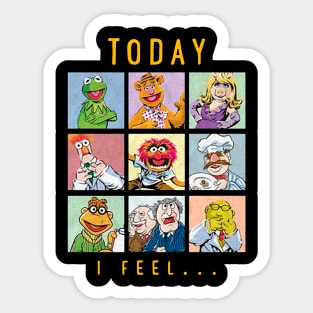 FUNNY TODAY I FEEL Sticker